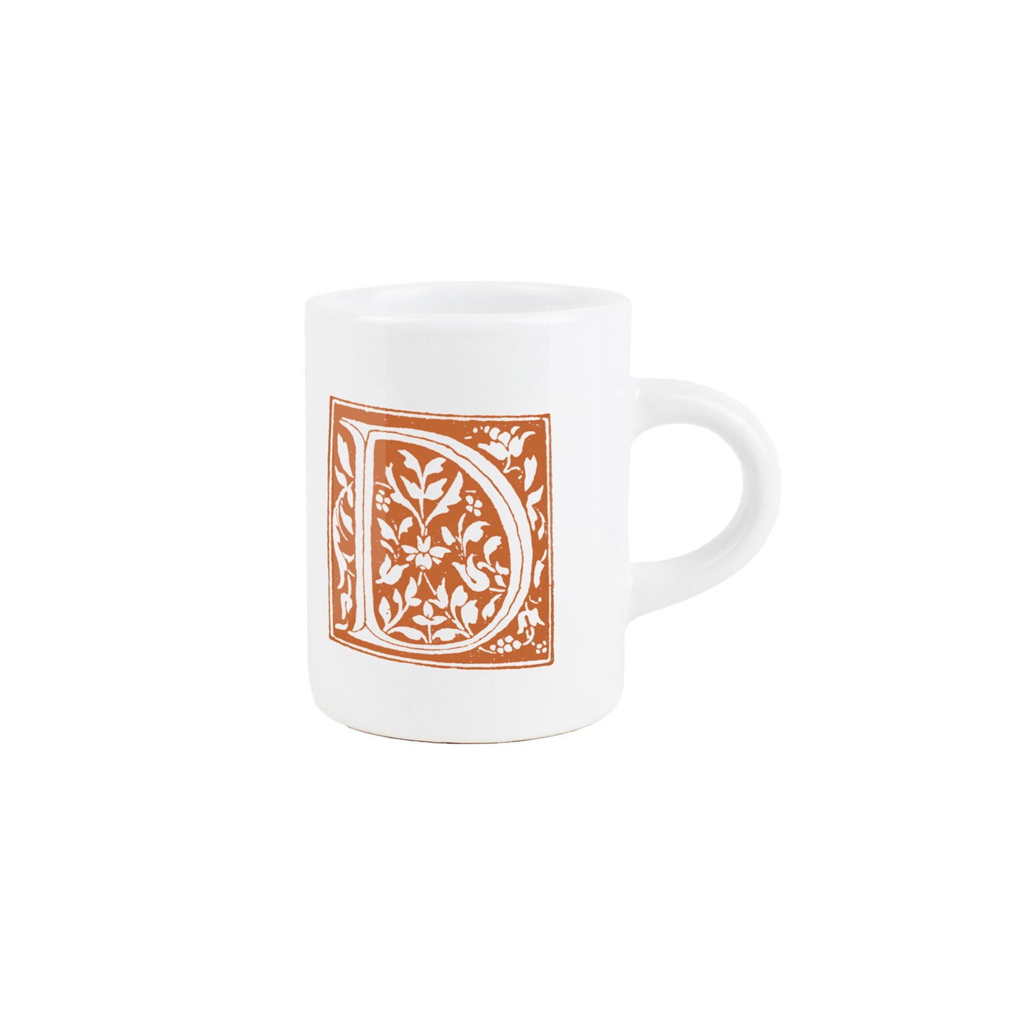 Ornamental Alphabet Espresso Mug