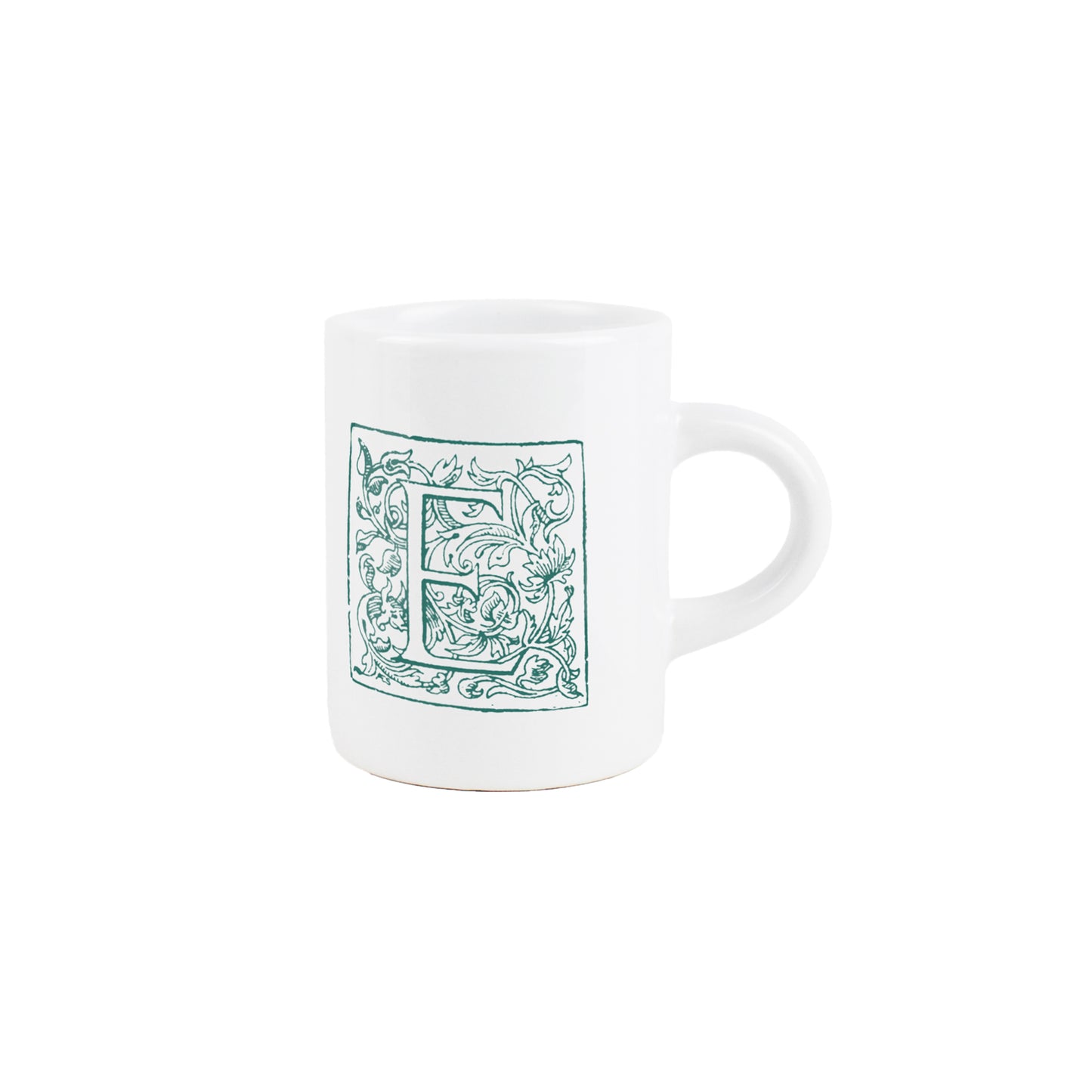 Ornamental Alphabet Espresso Mug