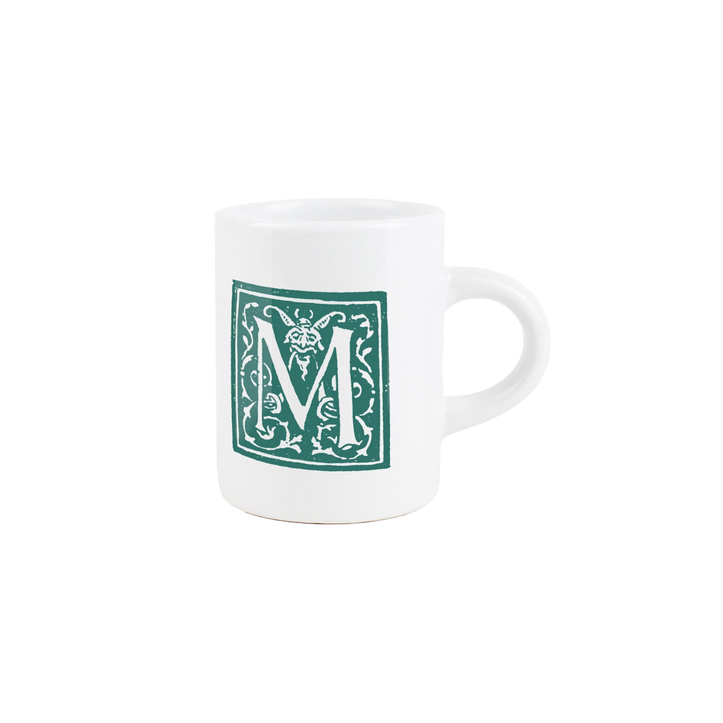 Ornamental Alphabet Espresso Mug