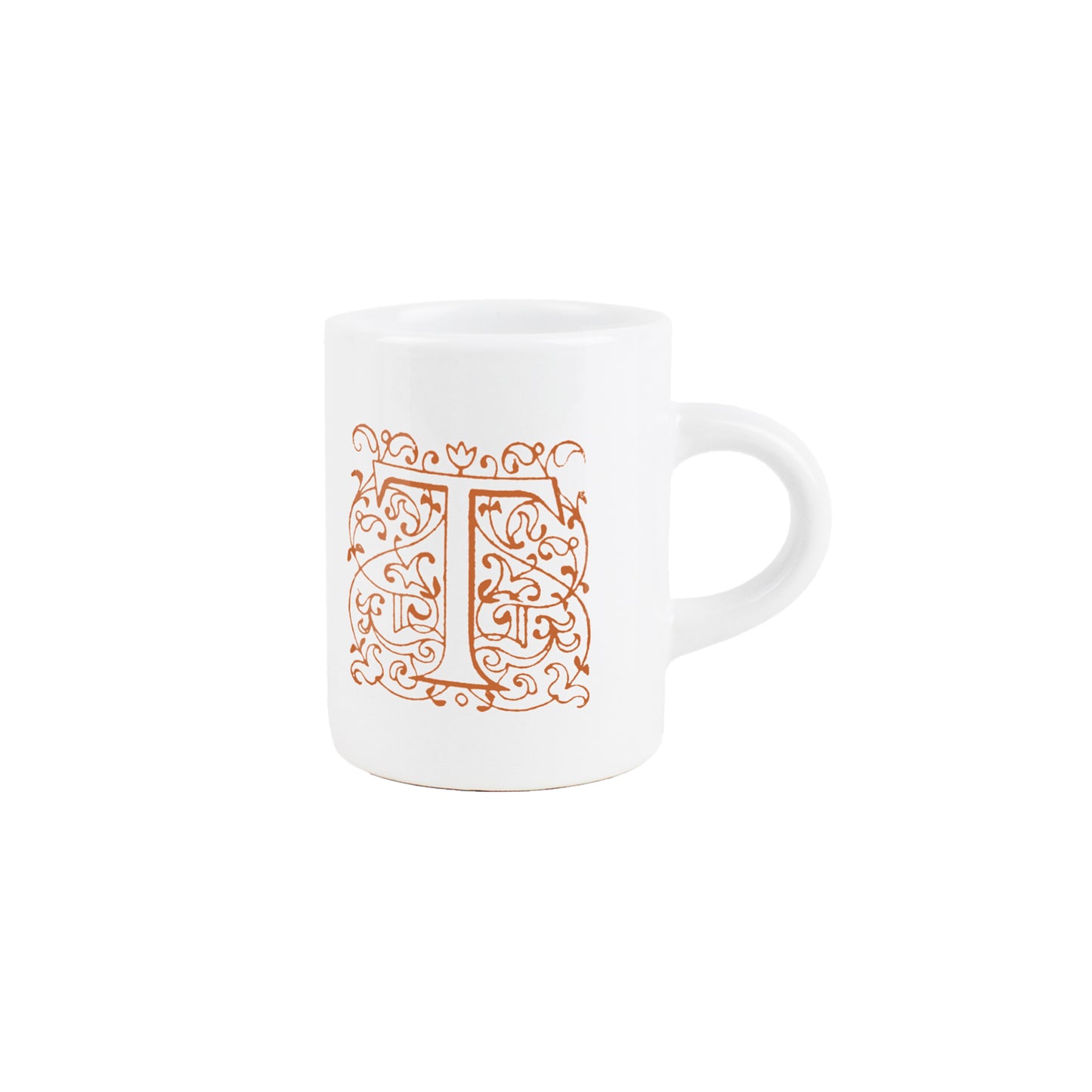 Ornamental Alphabet Espresso Mug