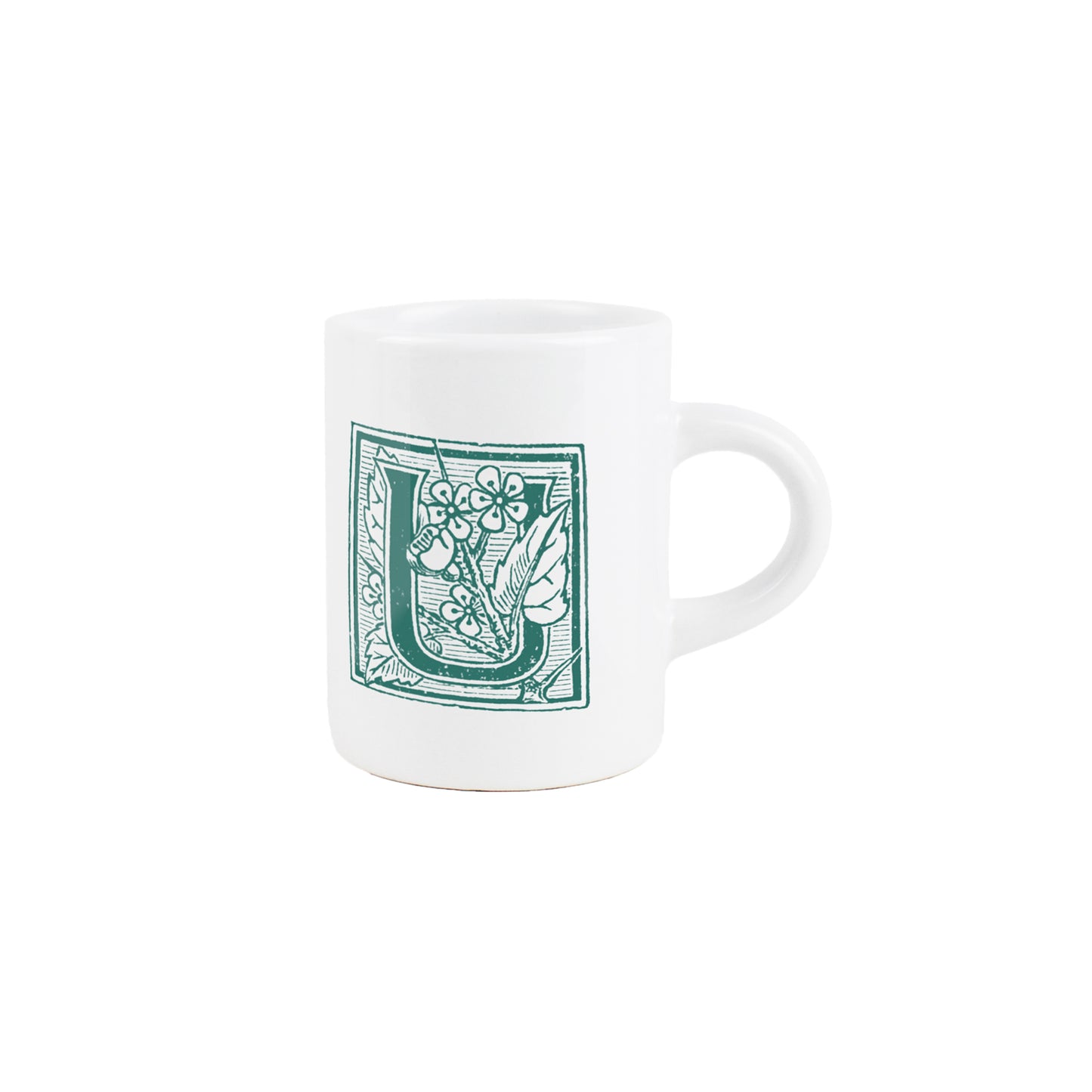 Ornamental Alphabet Espresso Mug
