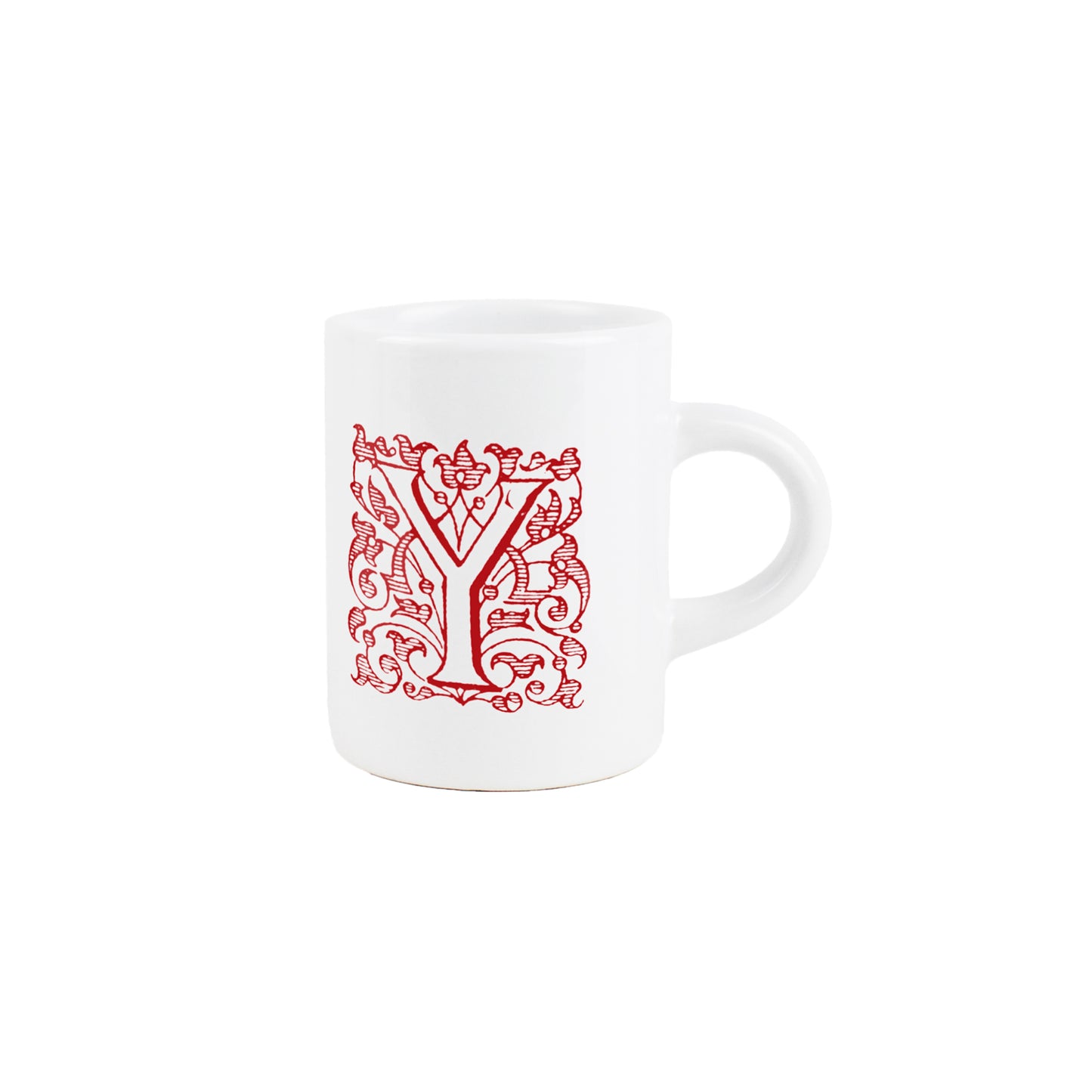 Ornamental Alphabet Espresso Mug