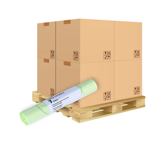 Pallet - 7L Compostable Kitchen Caddy Liners