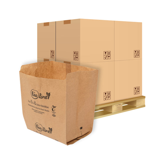 Pallet - 3/5L Paper Compostable Caddy Liners