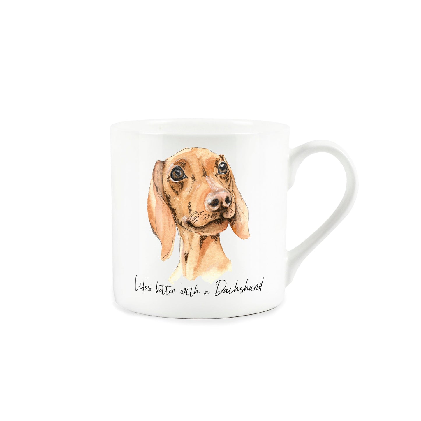 Life's Better with Dogs Mug  by Rhiannon Chauncey