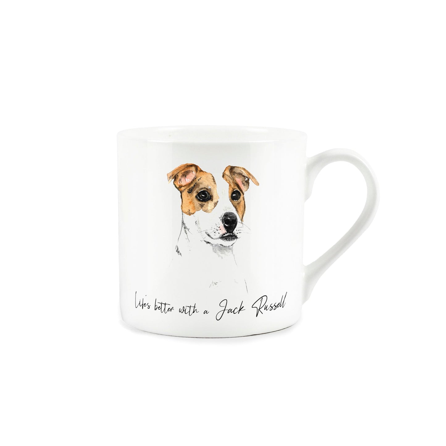 Life's Better with Dogs Mug  by Rhiannon Chauncey