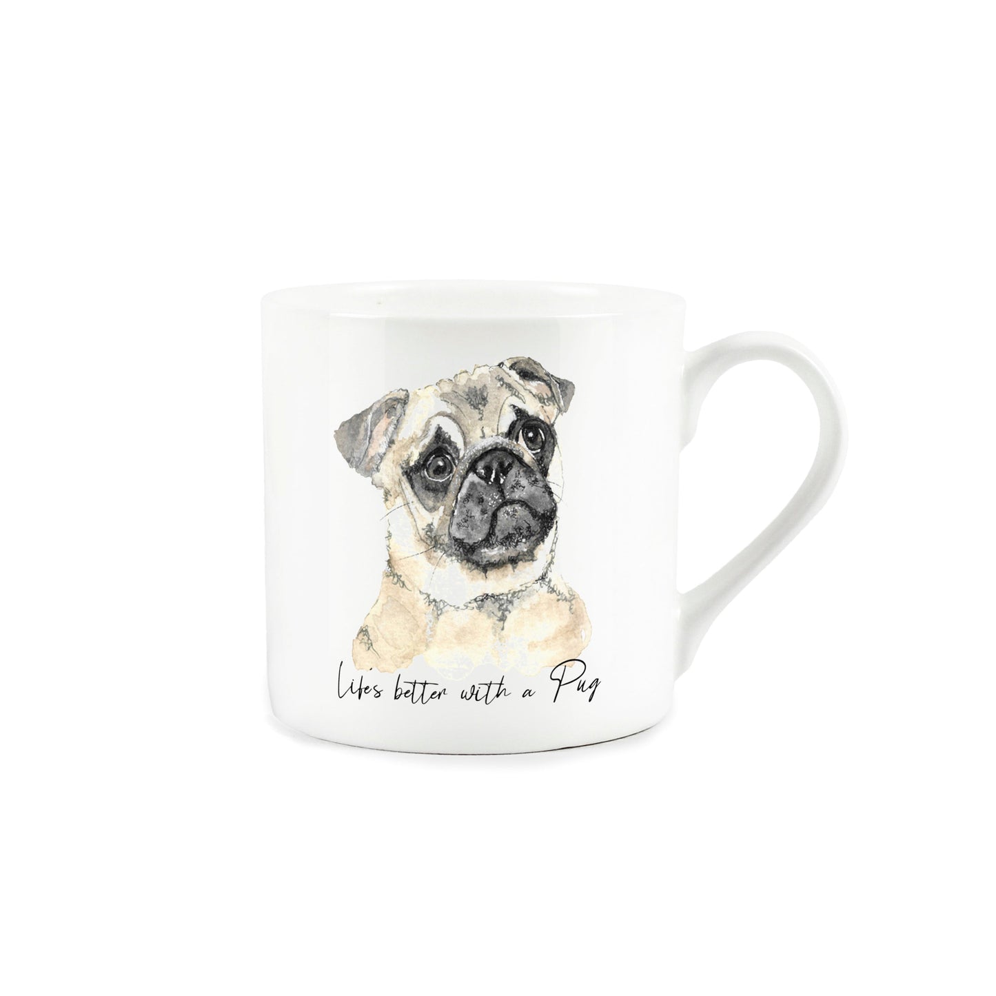 Life's Better with Dogs Mug  by Rhiannon Chauncey