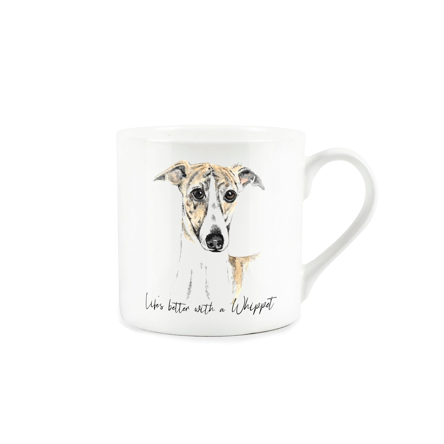 Life's Better with Dogs Mug  by Rhiannon Chauncey