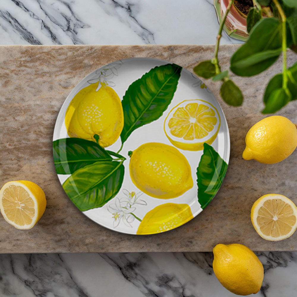 Lemon Fresh Melamine Side/Salad Plate