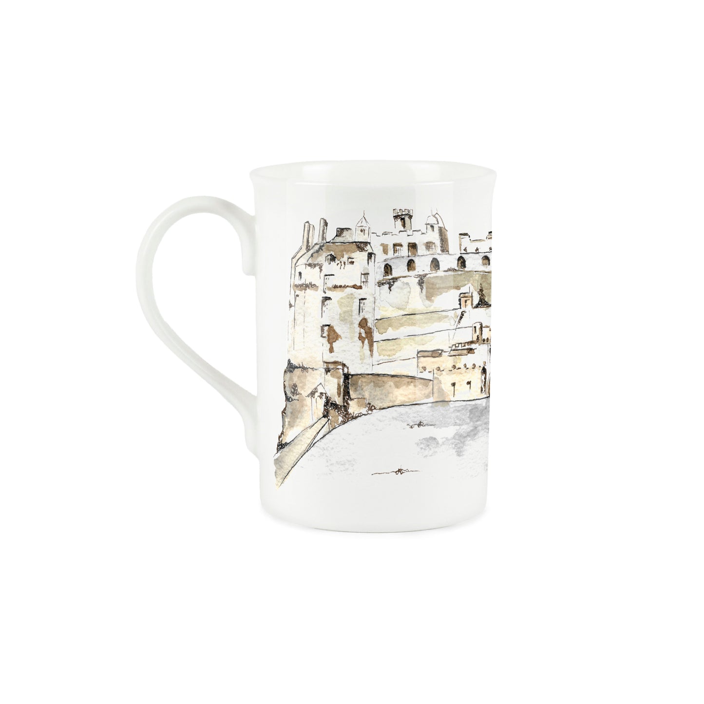 Edinburgh Castle Mug by Rhiannon Chauncey