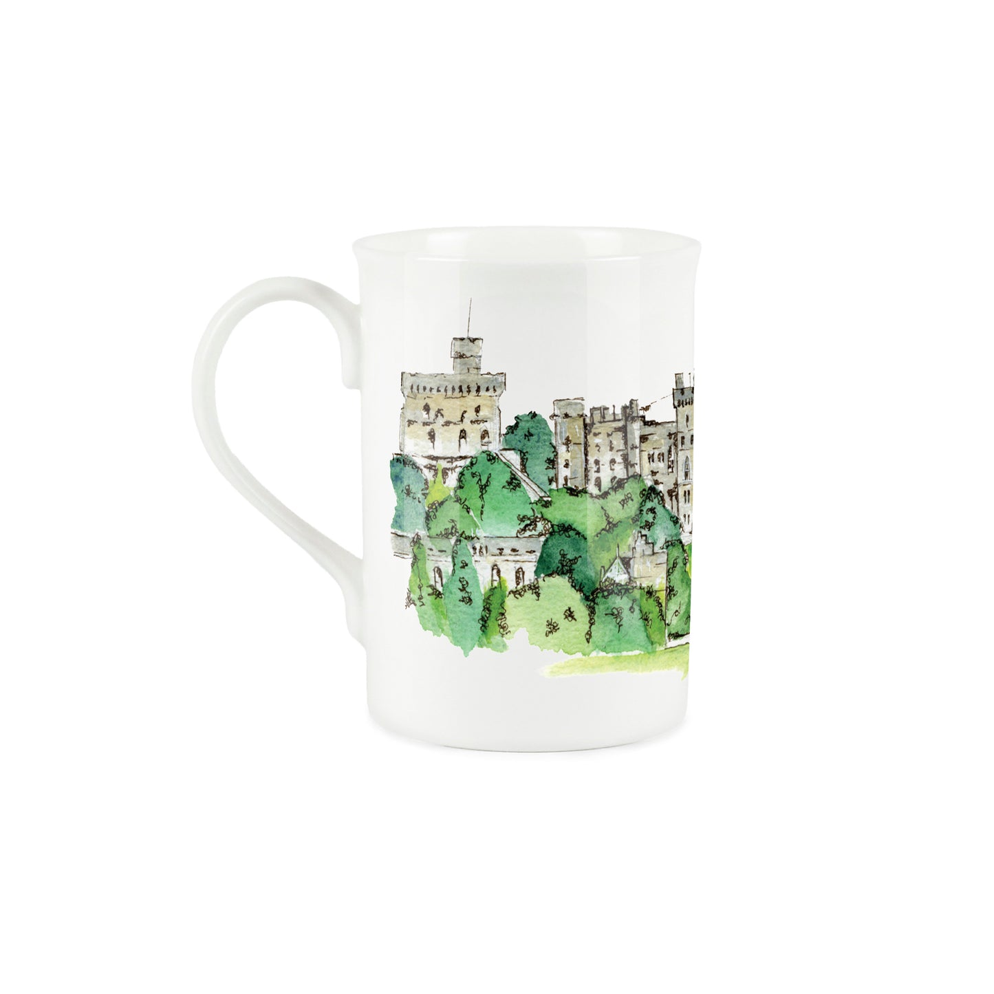 Windsor Castle Mug & Coaster Gift Set by Rhiannon Chauncey