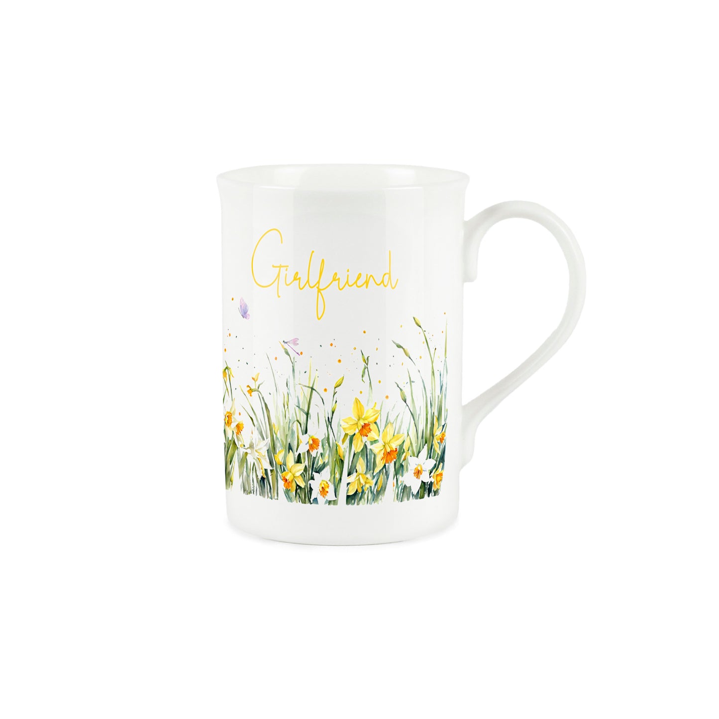 Spring Time Daffodils Name Mug