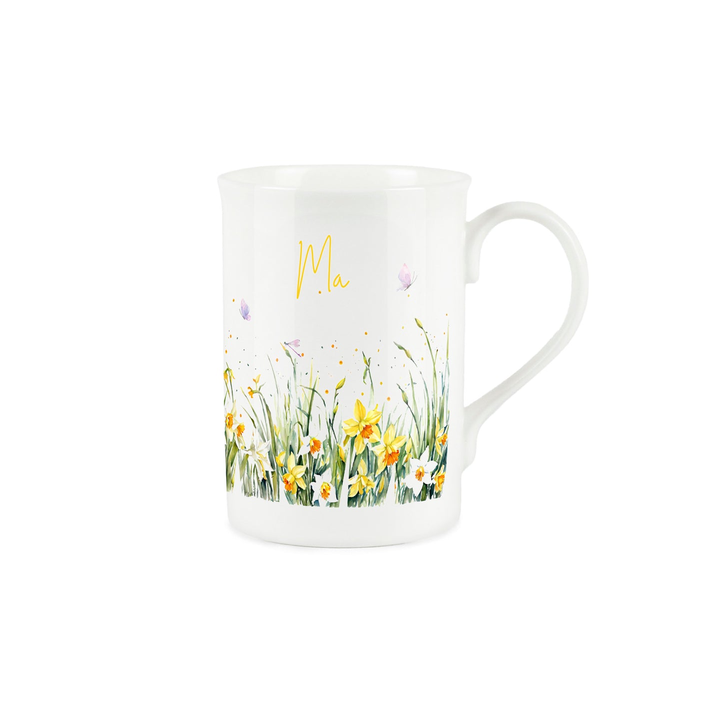 Spring Time Daffodils Name Mug