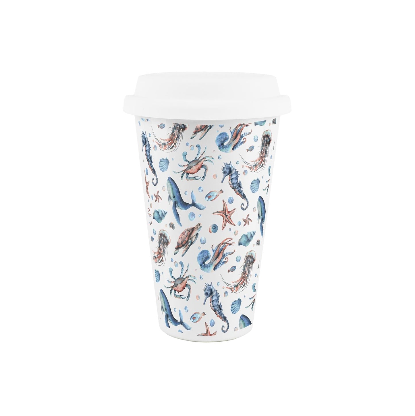 Sea Art Travel Mug