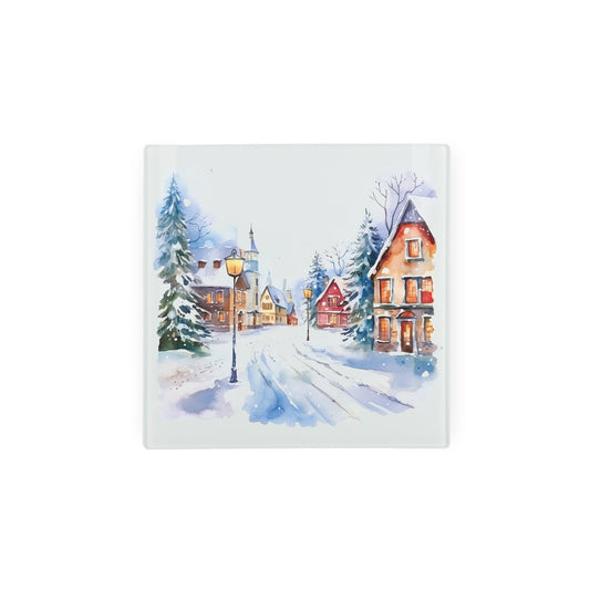 Christmas Town Morning Smooth Hot Pot Stand