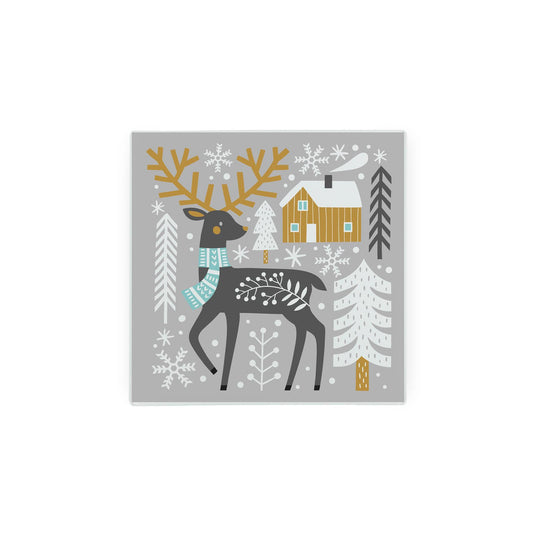 Festive Deer Small Smooth Hot Pot Stand