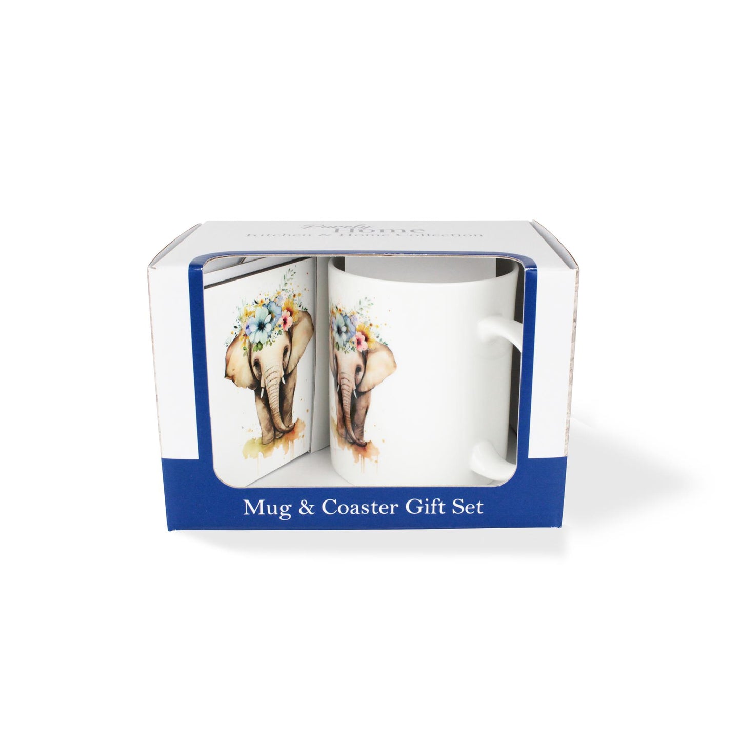 Flower Crown Pets Mug & Coaster Gift Set