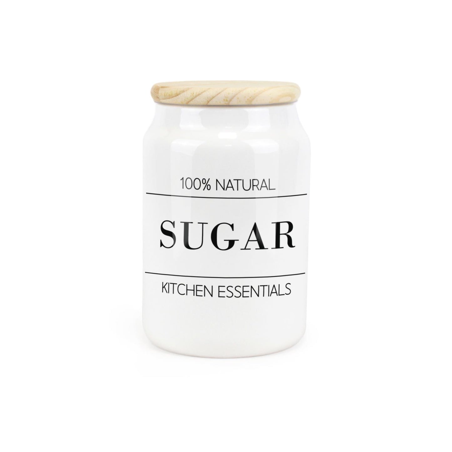 Minimalist Essentials Ceramic Canister