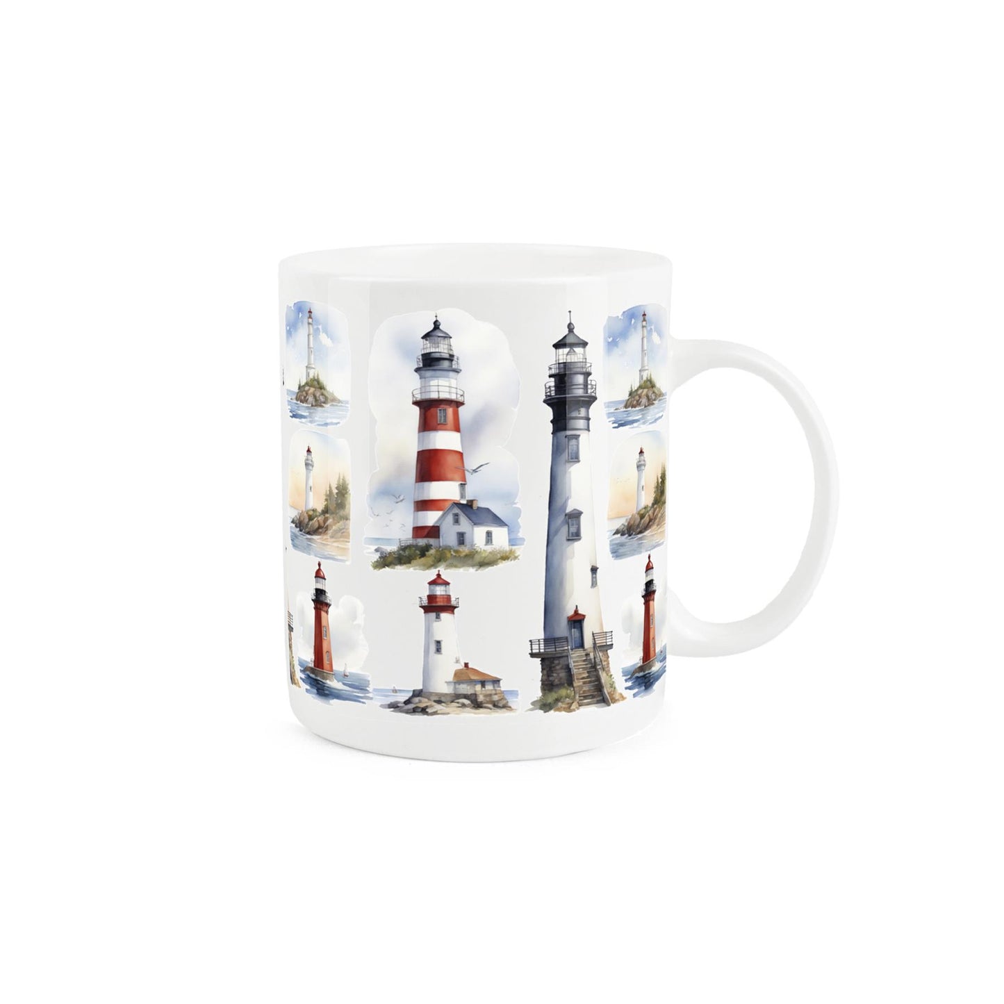 Set of 2 bone china mugs with captivating blue galaxy design, perfect as a special gift.