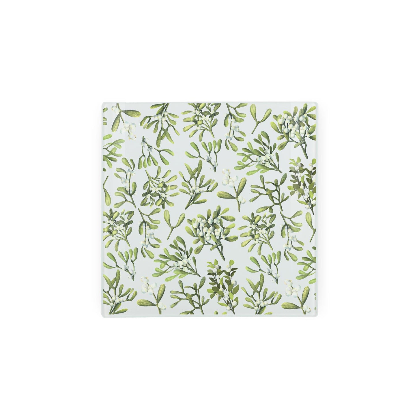 Christmas Mistletoe Small Smooth Hot Pot Stand