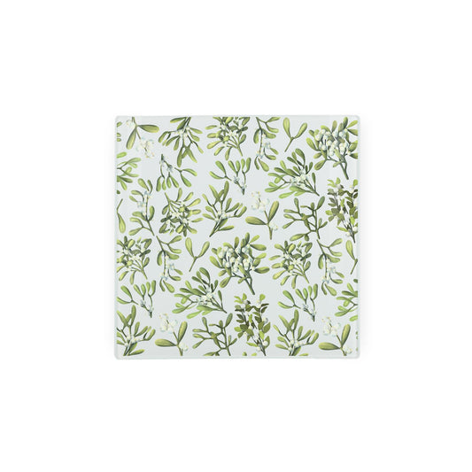 Christmas Mistletoe Small Smooth Hot Pot Stand