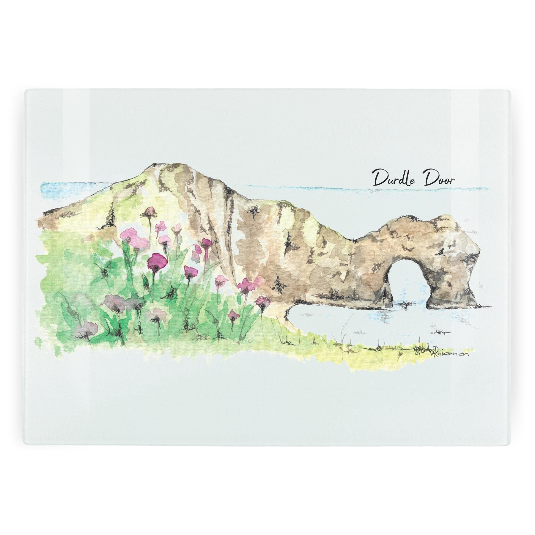 Rhiannon Durdle Door Landmark Large Worktop Protector