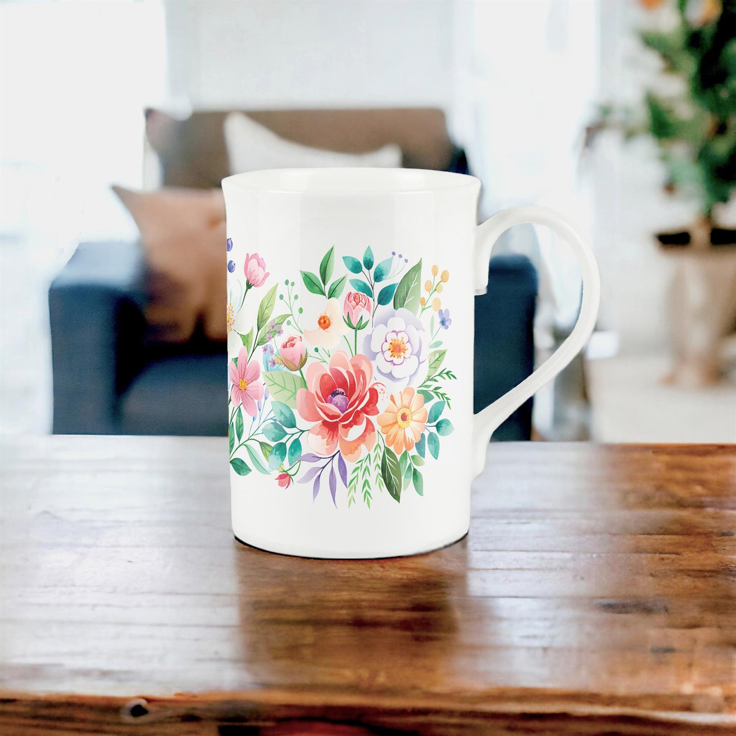 Floral Bouquet Mug