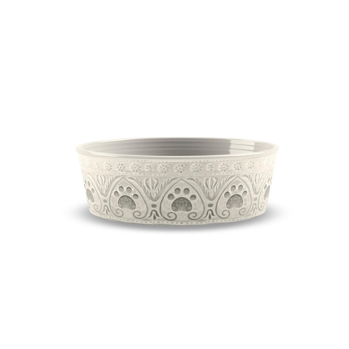 Dishwasher safe, break resistant, with non-skid silicone feet.