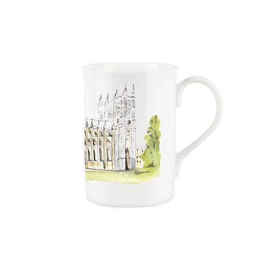 Westminster Abbey Mug by Rhiannon Chauncey