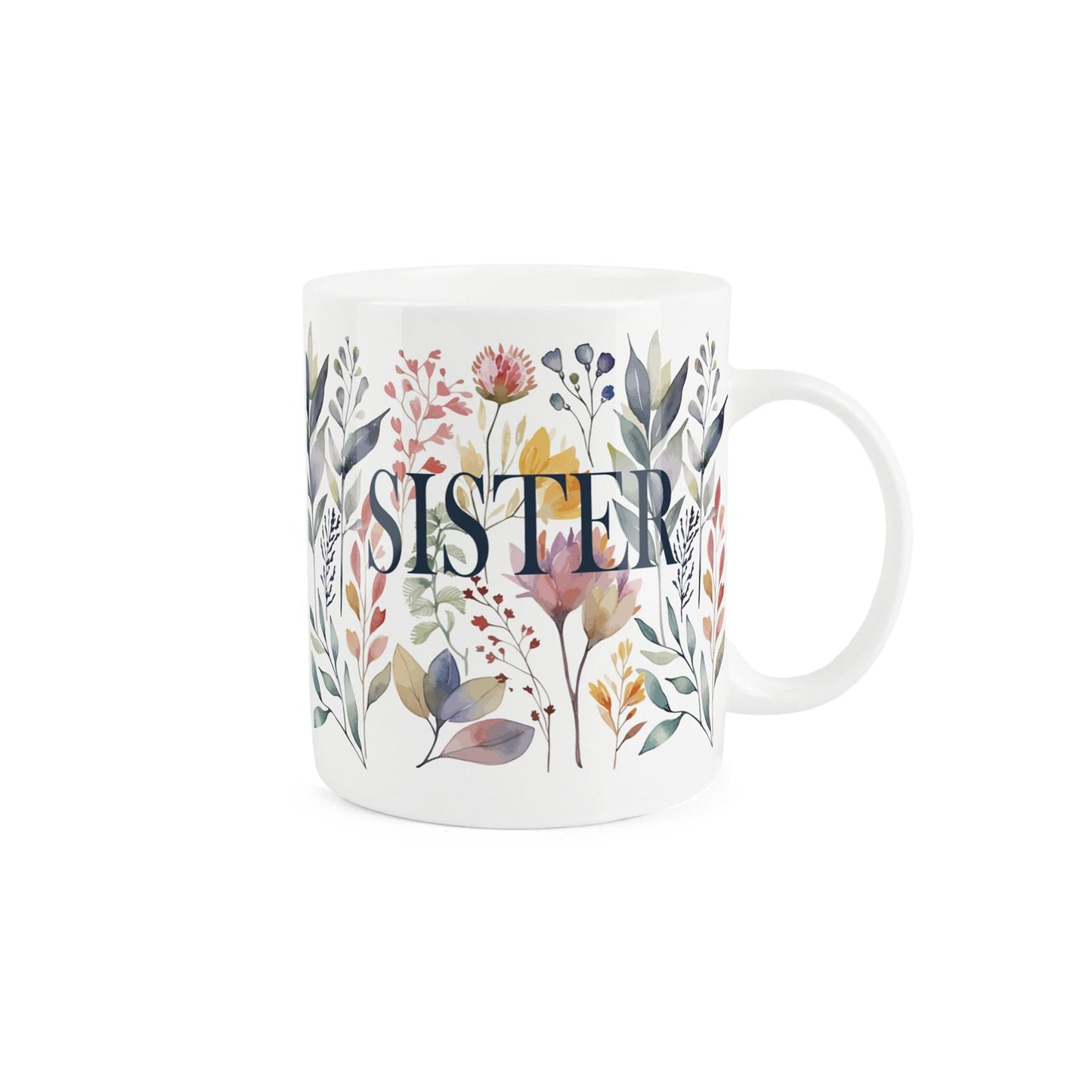Watercolour Floral Mug