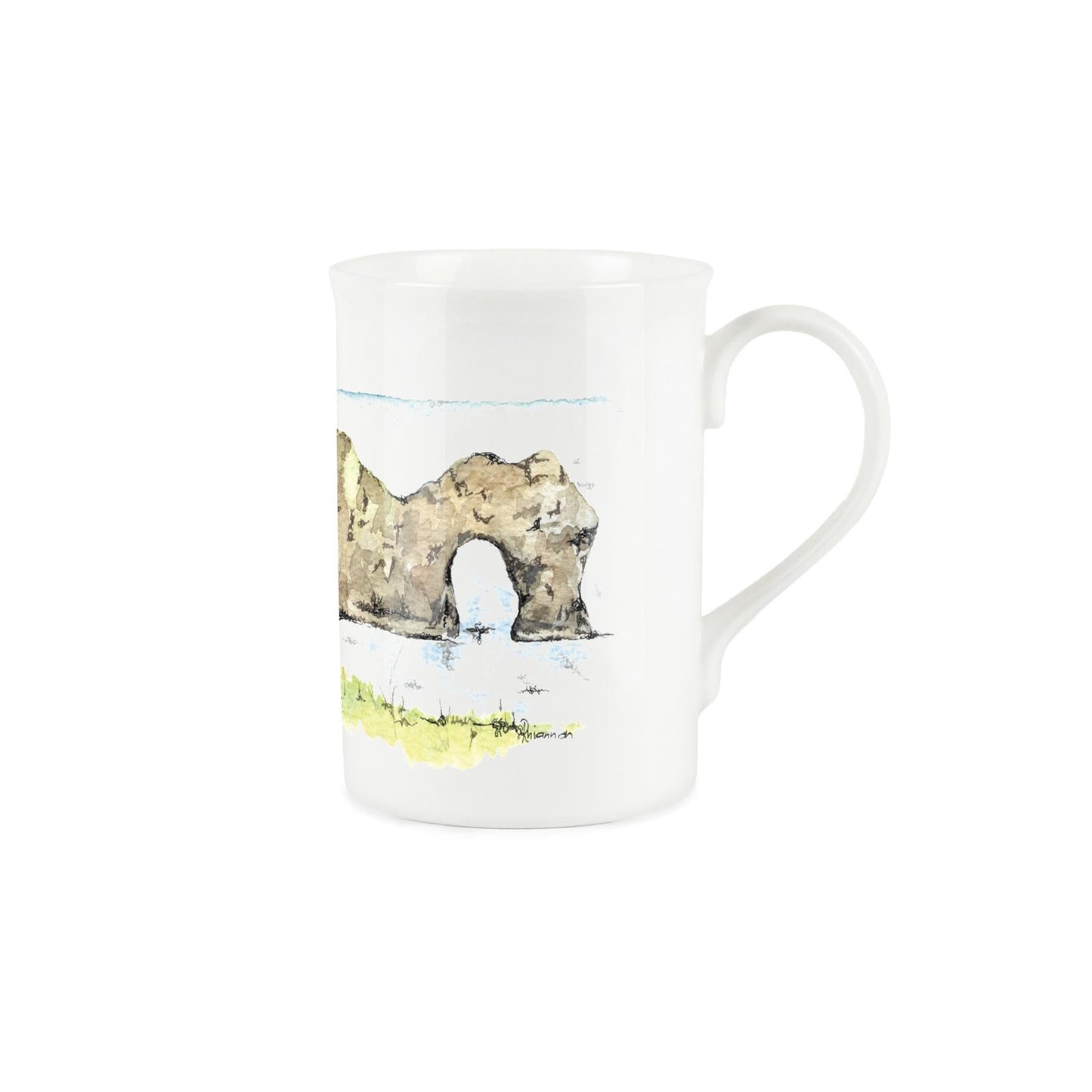 Durdle Door Mug by Rhiannon Chauncey
