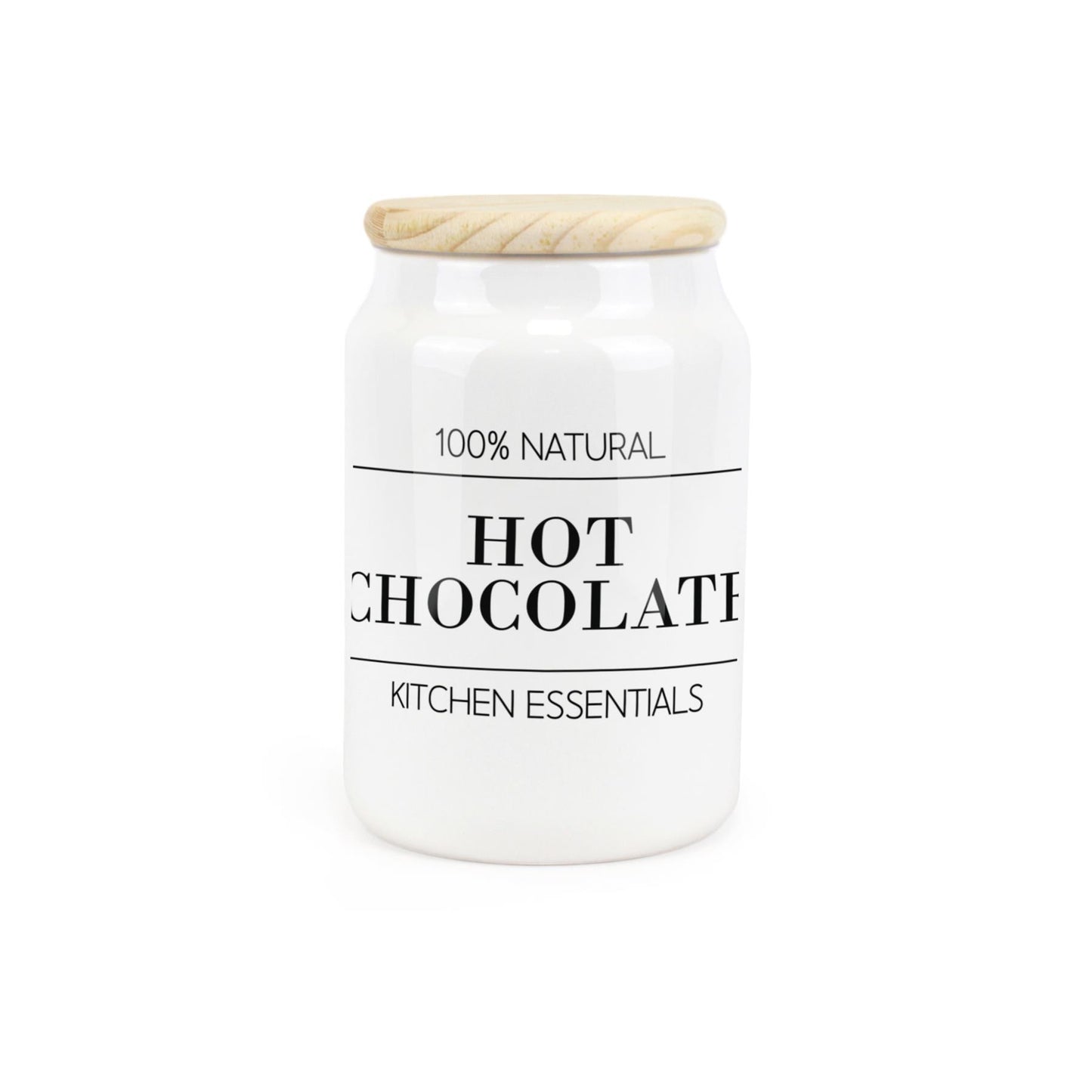 Minimalist Essentials Ceramic Canister