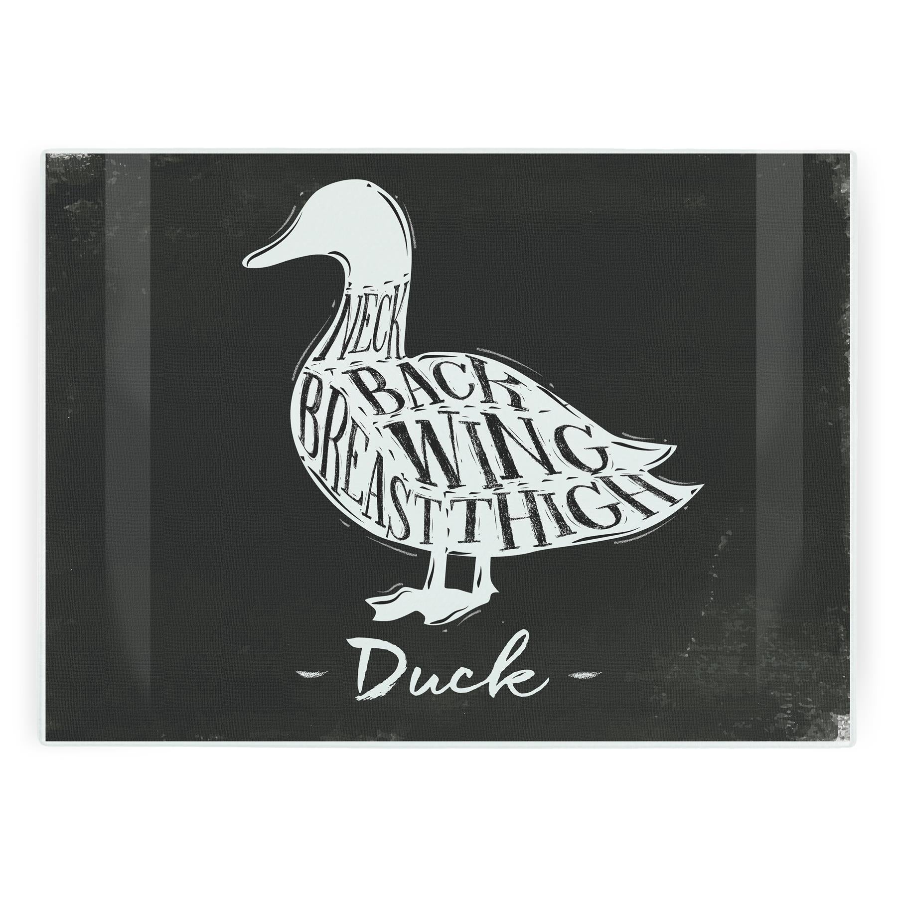 Cuts of Meat Duck Large Worktop Protector
