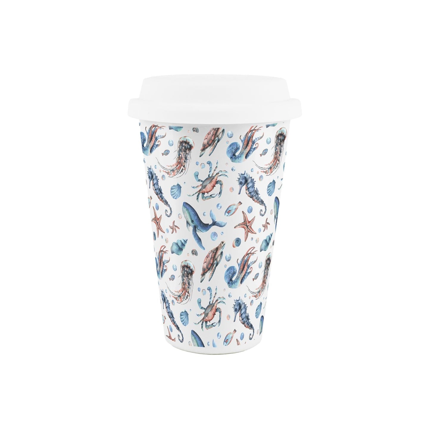 Sea Art Travel Mug