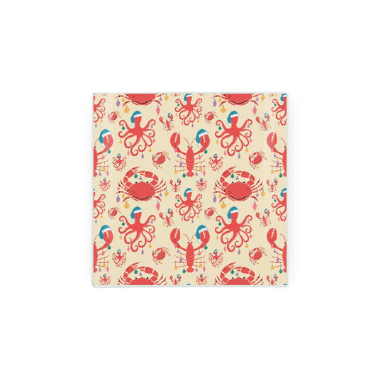 Novelty Christmas Sea Creatures Small Smooth Hot Pot Stand