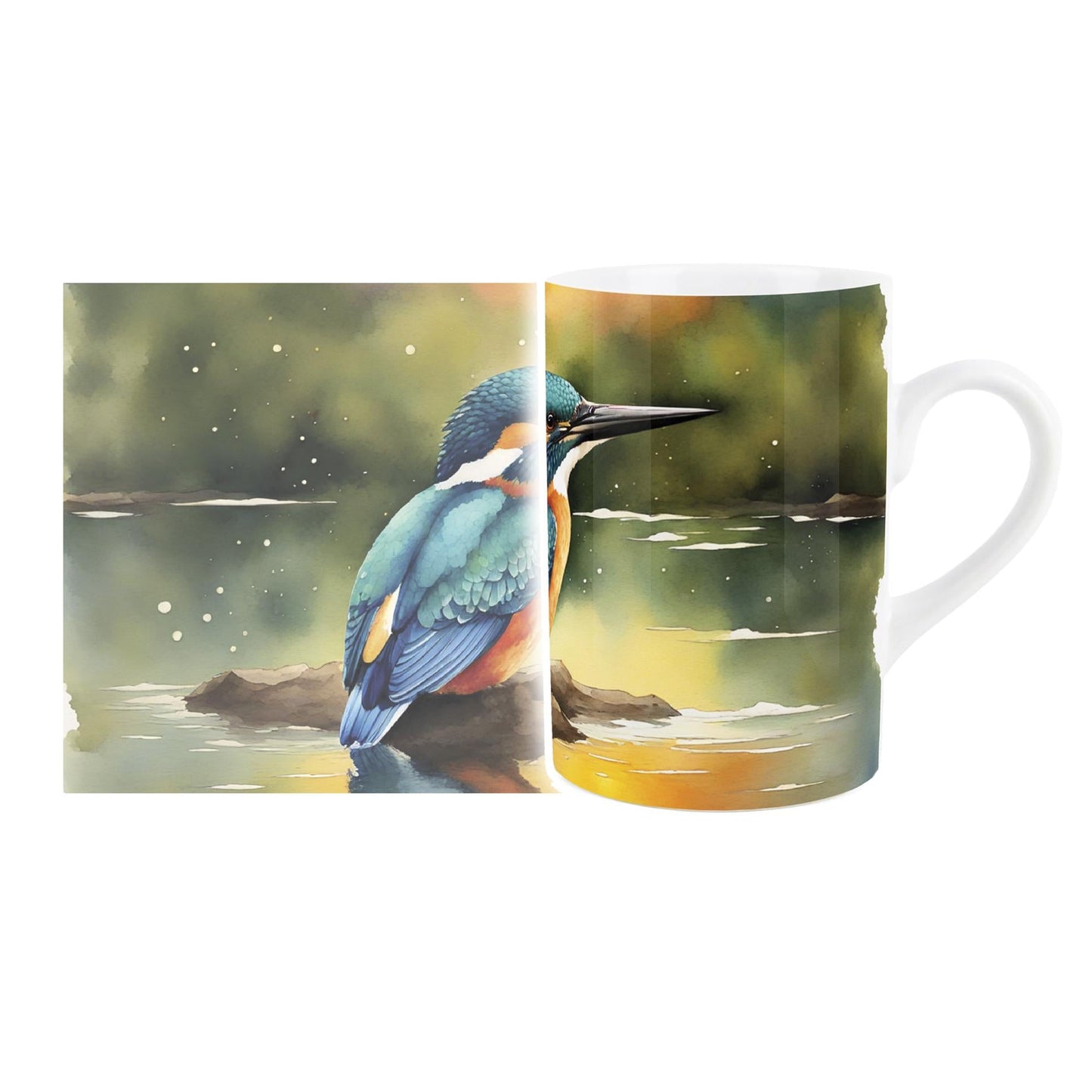 British Wildlife Kingfisher Mug