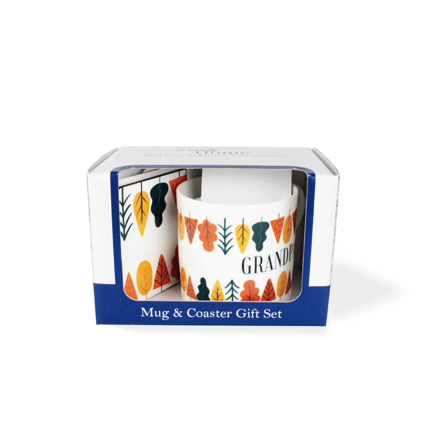 Autumn Trees Mug & Coaster Gift Set