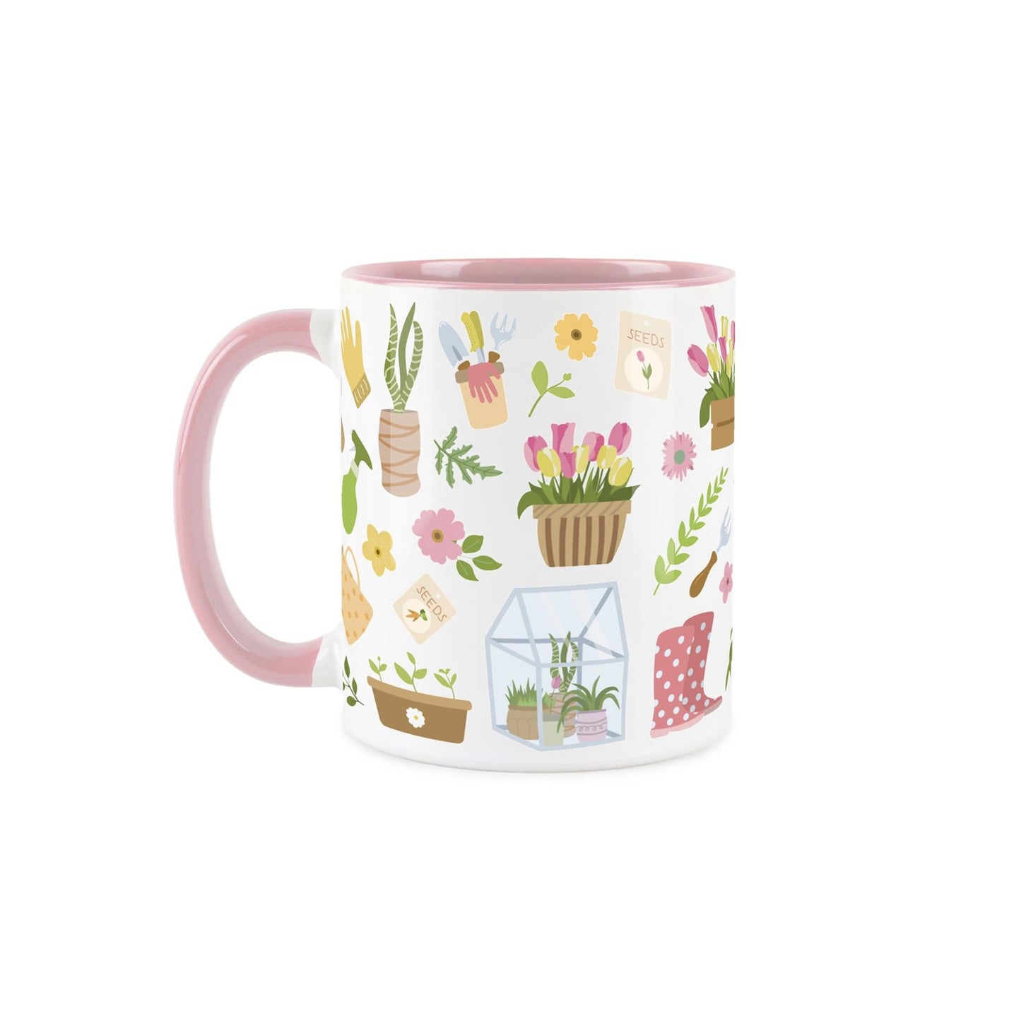 Mum's Gardening Mug & Coaster Gift Set