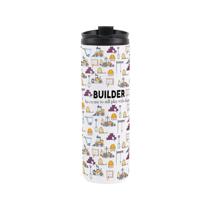 Travel Mug feautring "builder pattern". 