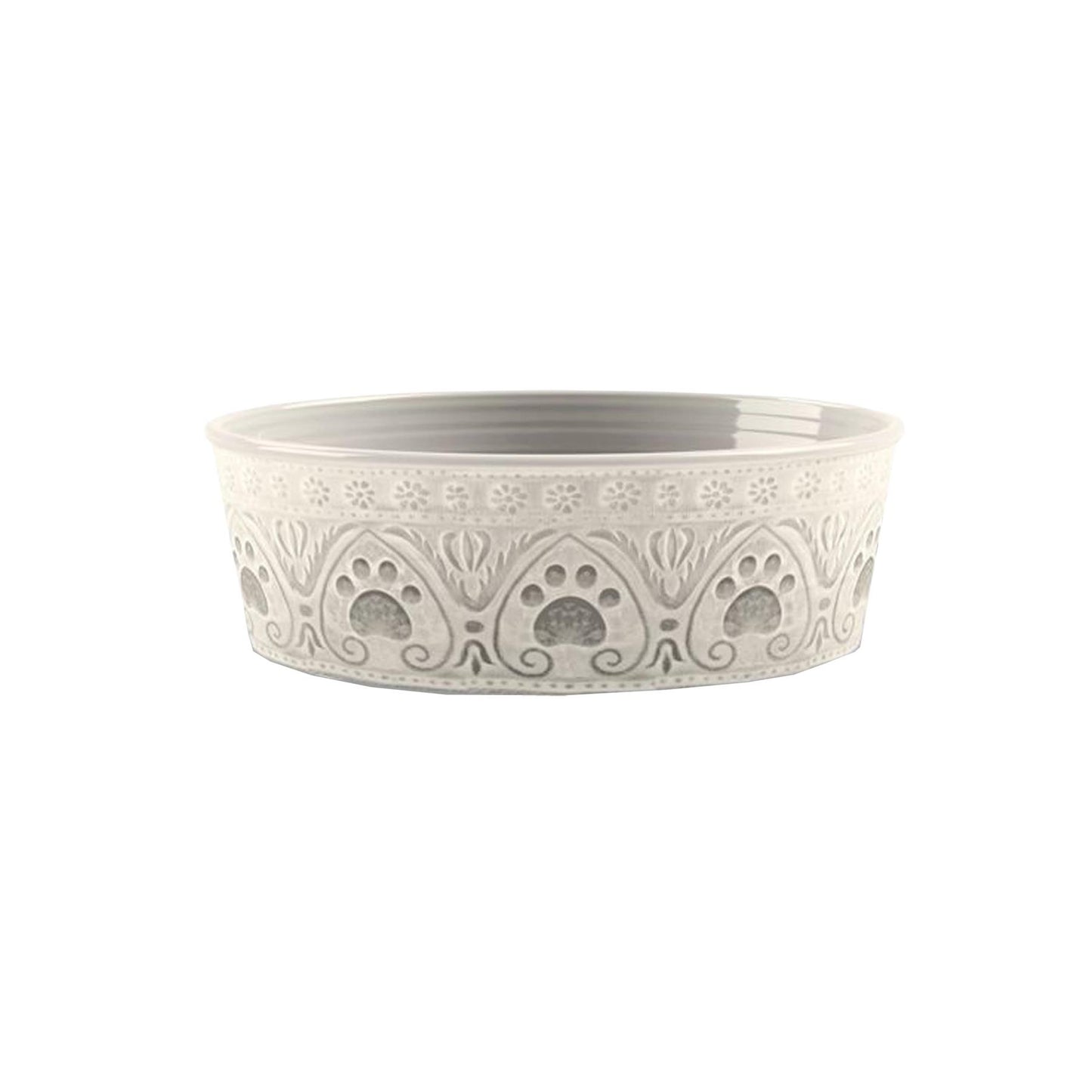 Dishwasher safe, break resistant, and includes non-skid silicone feet.