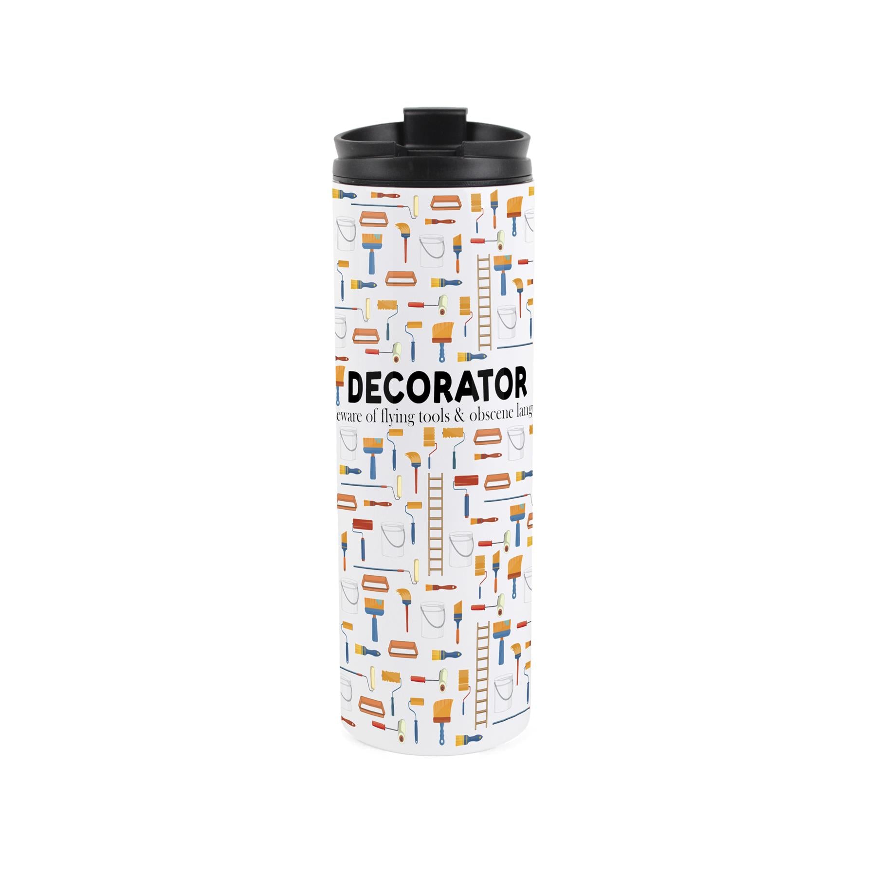 Travel Mug featuring "decorator pattern 