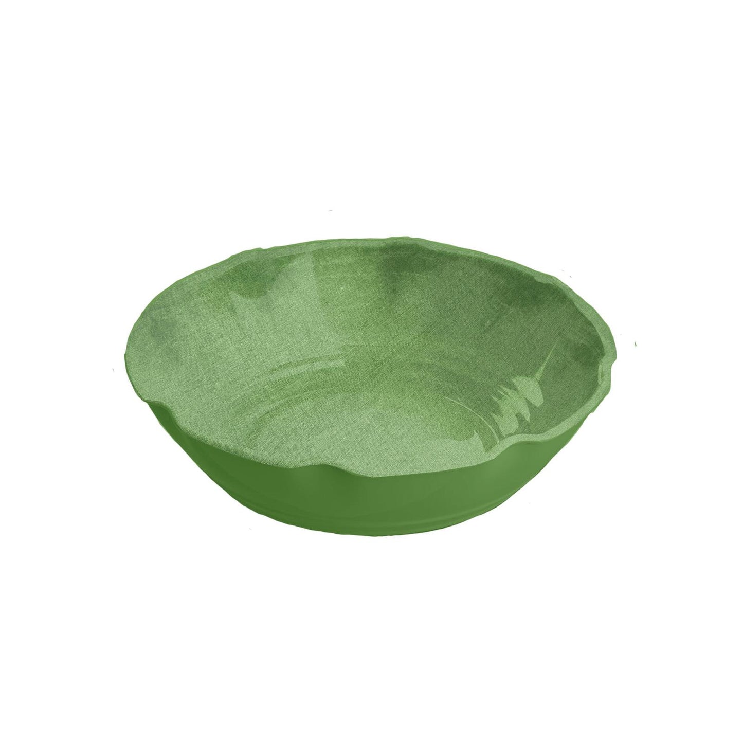 Green melamine bowl 