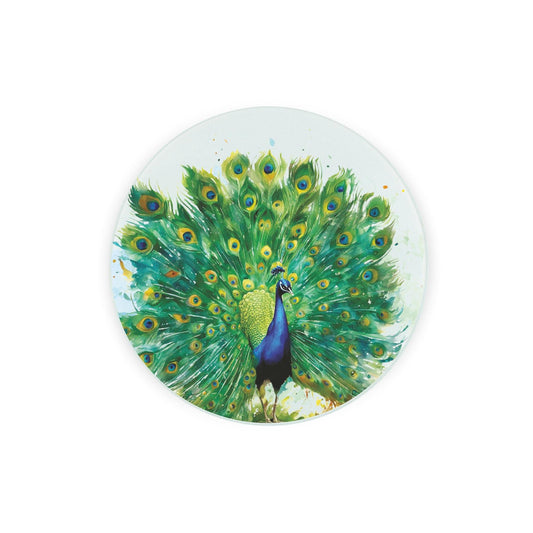 Peacock Small Round Hot Pot Stand