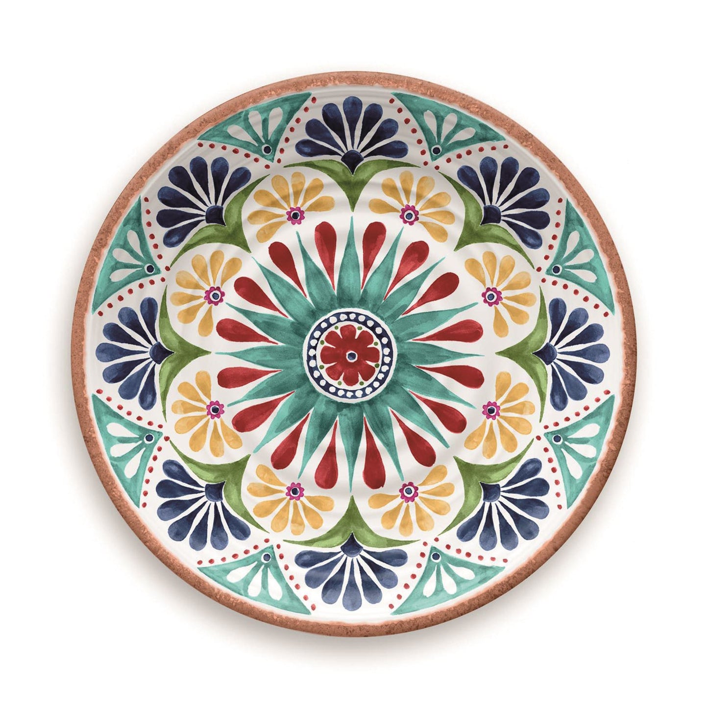 Rio Medallion Melamine Dinner Plate