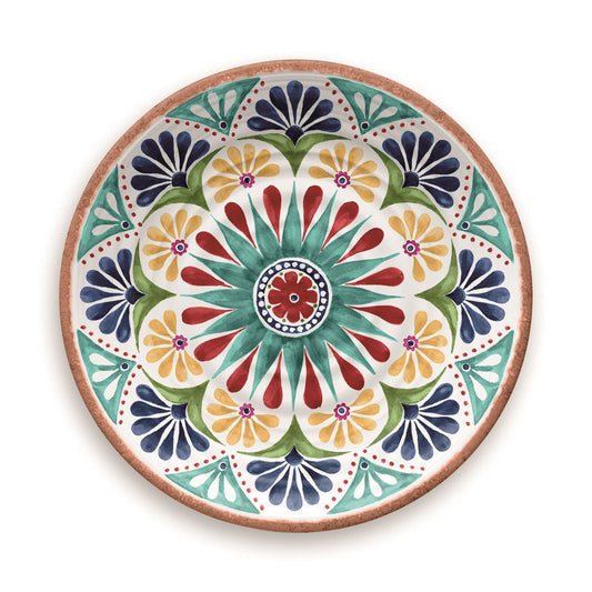 Rio Medallion Melamine Dinner Plate