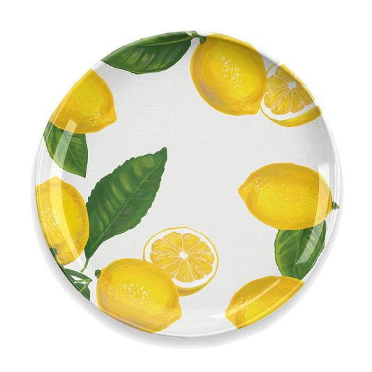 Lemon Fresh Melamine Dinner Plate