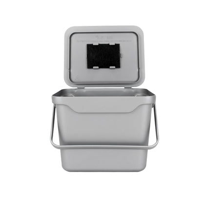 Easy Eco 5L Kitchen Caddy - Silver