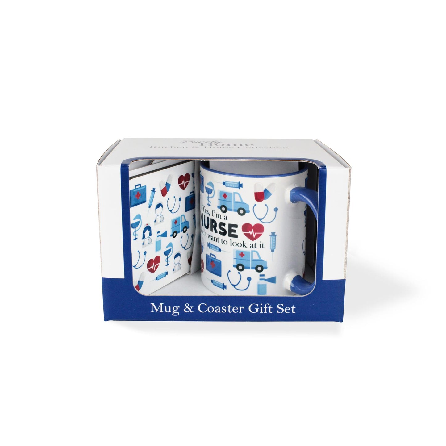 Novelty Trades Mug & Coaster Gift Set