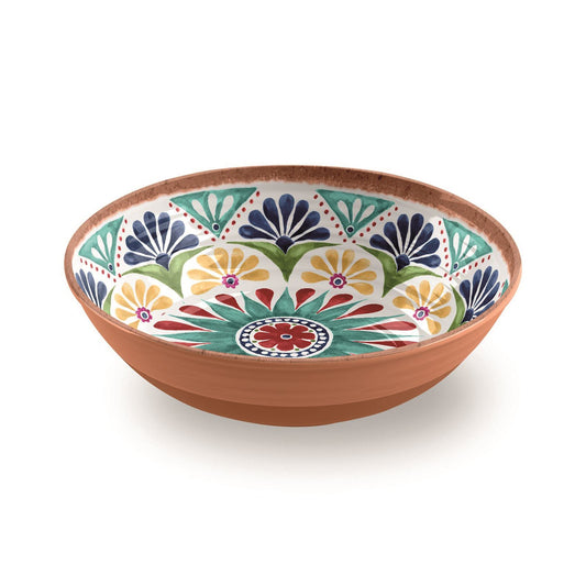 Rio Medallion Melamine Salad Bowl