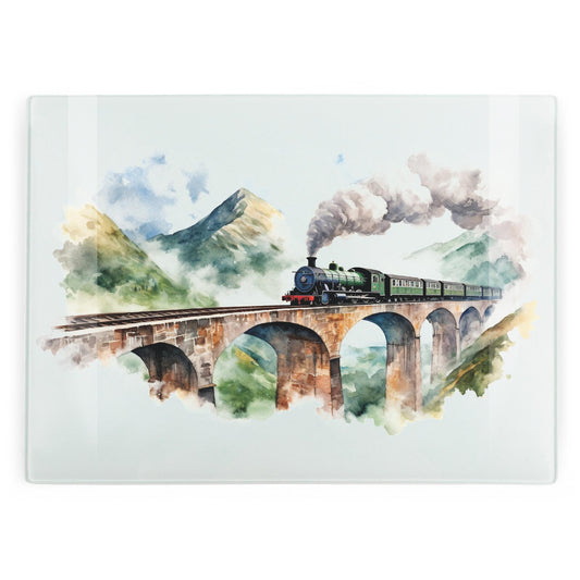 Steam Train Large Smooth Worktop Protector